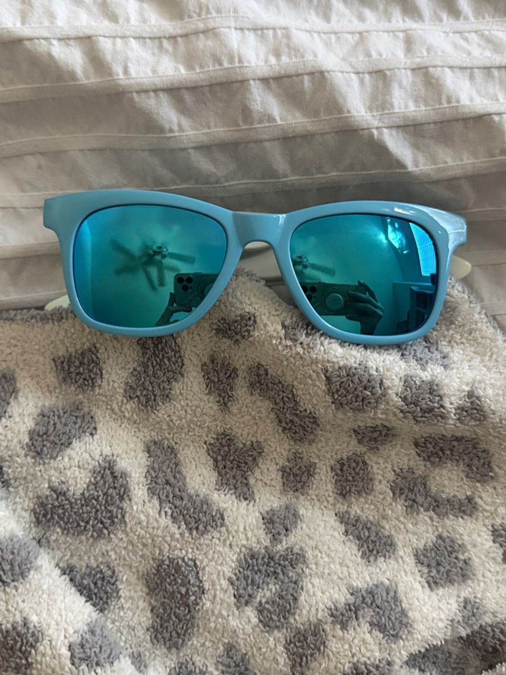 Zenni Blue Mirrored  Chicago Bulls Sunglasses